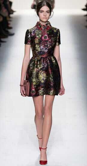 valentino a line dress