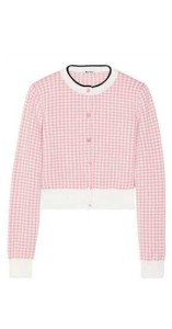 Miu Miu open-front blouse