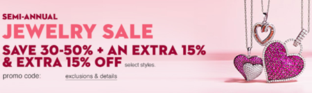 Macys Semi-Annual Jewelry Sale: Save 30% to 50%, More Extra Savings with Code - www.bagssaleusa.com